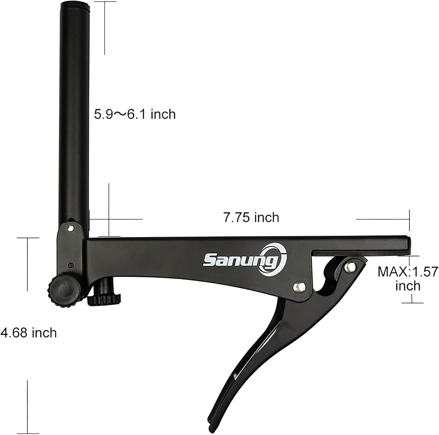 Sanung S506 Table Tennis Net and Post Set, Foldable Ping Pong Screw On Clamp Net Adjustable Post Set with Bead Chains Measuring Net Ruler for Any Standard Table Easy to Set up : Sports & Outdoors