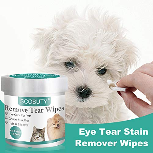 37.B5.28.SCOBUTY Pet Eye Wipes,Pet Tear Wipes,Pet Wipes,Eye Tear Stain