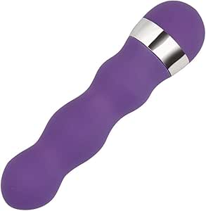 Dorical Mujeres Masturbándose Plateado Espiral Av Vibrador Varillas De