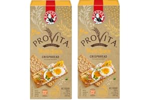 BAKERS EST 1851 Bakers Provita | High Fibre | Keto friendly (Multigrain Crispbread, 9 Ounce (Pack of 2))