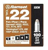 Ramset Powder Load 0.22 Single Caliber, Brown, 100 Piece