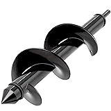 TCBWFY Auger Drill Bit for Planting 3x12inch,Garden