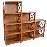 Natural Bamboo 9-Cube Storage Unit