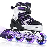 Adjustable Inline Skates for Girls, Girls Roller