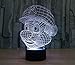 SmartEra® 3D Optical Illusion Super Mario Panel Model Lighting Night USB Touch button LED Desk Table Light Lamp