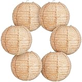 Burlap Paper Lanterns Round Chinese Paper Lanterns