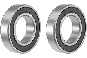 uxcell 6006-2RS Deep Groove Ball Bearing 30x55x13mm Double Sealed ABEC-3 Bearings 2-Pack