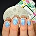 Born Pretty Nail Art Stamping Plate Christmas Snowflake Santa Claus Christmas Tree Stocking Nail Art Stamping Image Plate 01