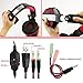Beexcellent 3.5mm Gaming Headset for PlayStation 4, Xbox One, PC, Laptops, Smartphones, RED