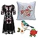 GeMoor Embroidery Punch Needle with 3 Size Needles, Embroidery Pen Craft Tool for Embroidery and DIY Sewing with Threaders, Embroidery Stitching Punch Needle Great for Handicraft Lover
