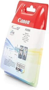 Canon Inkjet Cartridge Multipack CL511 PG510 Black Colour view 2
