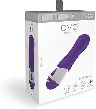 Amazon Ovo D6 パープル ミニローター オヴォ Ovo ワンポインター