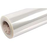 HOHOFILM 19.6"X118.1" Clear Safety and Security Window Films Self-Adhesive Shatterproof for Glass Block Sun