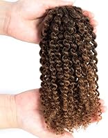 Short Crochet Curly Hair Braids Ombre Afro Kinky Curly Braiding