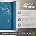 Gaiam Yoga Mat Classic Print Non Slip Exercise & Fitness Mat for All Types of Yoga, Pilates & Floor Workouts, Mandala, 4mmthumb 3