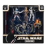 Disney Star Wars Exlusive Prequel Set Villians Figurine Playset Darth Maul General Grevious (Toy)