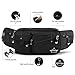 MOSSLIAN Fanny Pack.Multiple Packs Waist Pack- 6 packs,large size Bum Bag,Waterproof Nylon.
