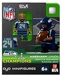 2013 Marshawn Lynch Super Bowl XLVIII 48 Champions Oyo Mini Figure Lego Compatible Seattle Seahawks Limited Production