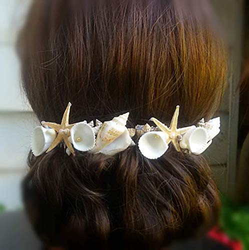 Amazon Com Seashell Comb Beach Wedding Hair Asseccories Bride