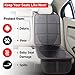 FORTEM Car Seat Protector , Waterproof Backseat Thick Padding Cover for Car Seat, Protects Against Damage w/ Bottom Storage (1-Pack)
