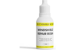XTryfun Windshield Repair Resin, Car Windshield Crack Repairs Liquid, Automotive Glass Repair Fluid Quick Fix for Chips, Crac