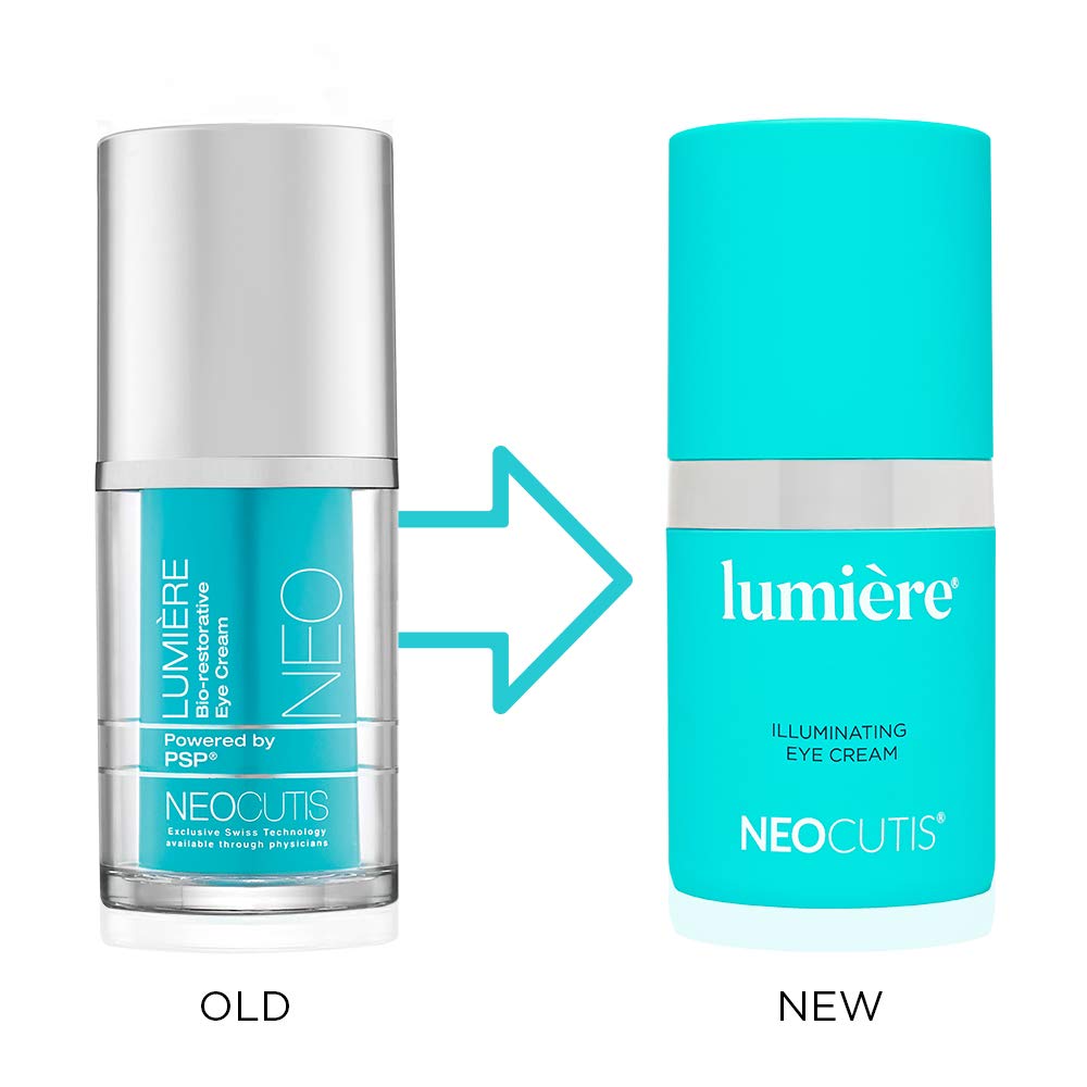 NEOCUTIS Lumière Illuminating Eye Cream | 5 Month Supply | Under Eye cream for anti-aging | Minimizes under eye darkness & reduces puffiness | Boosts Collagen for brighter, younger-looking eyes: Premium Beauty