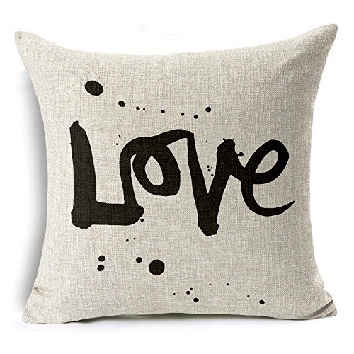Amazon Com Mayuan520 Decorative Pillows Love Cushion Cover Euro