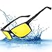 Men's Sports Polarized glasses for Driving at Night Soxick Unbreakable prescription Eye Glasses Yellow Lens 2