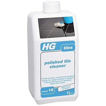 Hg Polished Tile Cleaner 1l Is A Freshly Scented Tile Mopping