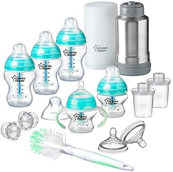 tommee tippee advanced anti colic newborn baby bottle feeding gift set