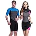 Unisex Short Sleeve 2MM Neoprene Wetsuit Men for Surfing One Piece Triathlon Scuba Diving Spearfishing Wetsuit Women Surfing