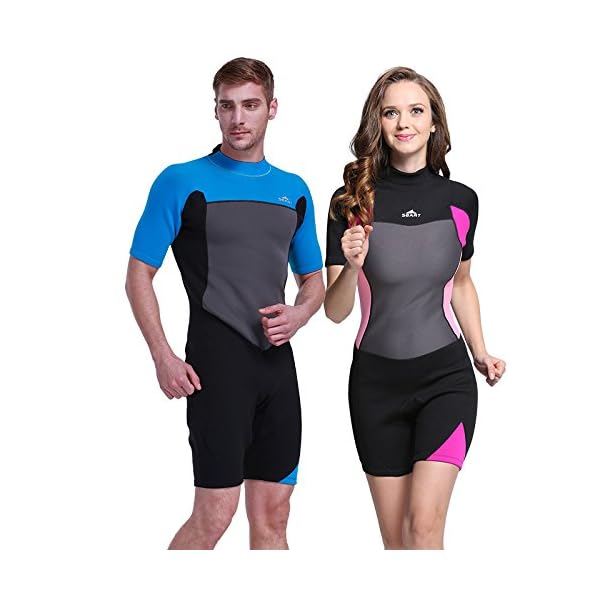 Unisex-Short-Sleeve-2MM-Neoprene-Wetsuit-Men-For-Surfing-One-piece-Triathlon-Scuba-Diving-Spearfishing-Wetsuit-women-Surfing