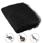 Anpatio 10x25 Feet Anti Bird Netting Reusable Mesh Nylon Garden Net Heavy Duty Exclusion Birds Squirrels Snake Rat Bat from Fruit Tree Vegetable Plants Black