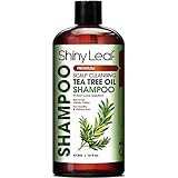 Tea Tree Shampoo With Essential Tea Tree Oil Anti Dandruff Shampoo, Removes Dandruff and Flakes, Scalp Remedy, Deep Cleansing, Soft and Smooth Hair, 16 Fl. Oz