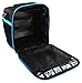 6 Pack Fitness Innovator Cube Americas #1 Choice in Meal Prep Management 3 - Meal (Black/Neon Blue)