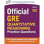 Official GRE Quantitative Reasoning Practice Questions, Second Edition, Volume 1