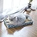VIVAGLORY Cat Scratcher Padpal Cat Scratching Board, Cardboard Scratcher with Catnip for Indoor, Flat Scratch Board Scratch Pad Cardboard for Kitten, Narrow, 3Pack