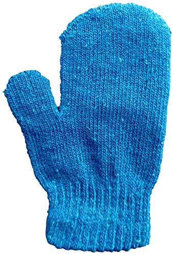 12 Pair Pack Of excell Kids Warm Winter Colorful Magic Stretch Gloves And Mittens (Pack F)