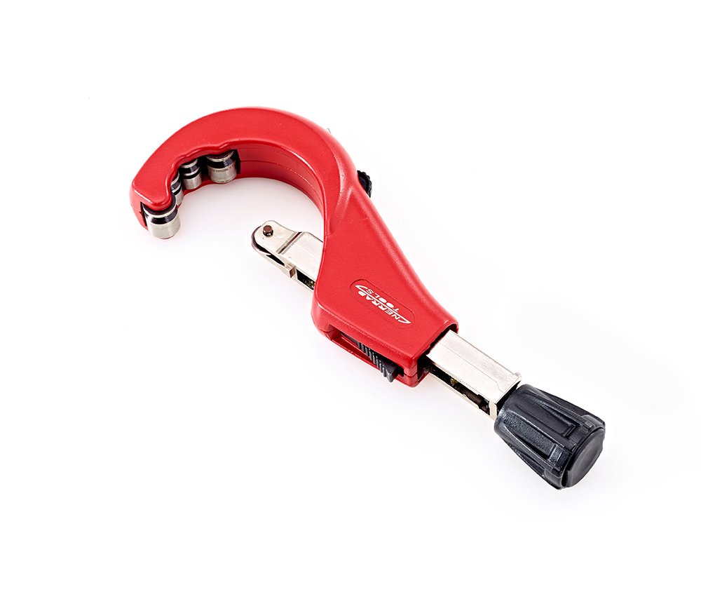 Nerrad Tools NT4276 Rapid Adjustable Copper/Aluminium/Thin Walled Steel/Plastic and Multi-Layer Cutter, Red/Black, 6-76 mm