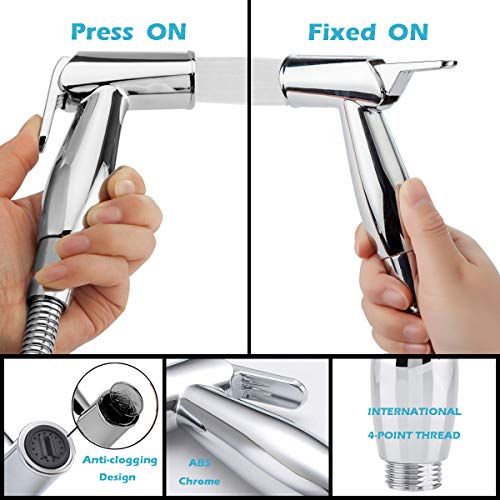 FLPMIX Handheld Bidet Sprayer for Toilet Can Be Hot and Cold Water