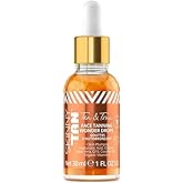 Skinny Tan Tan and Tone Self Tanning Drops for Your Face - Gradual Tan Drops Serum with Hyaluronic Acid - Transforms Skincare into Gradual Tanner - Helps Even Skin Tone and Enhance Complexion - 1 oz