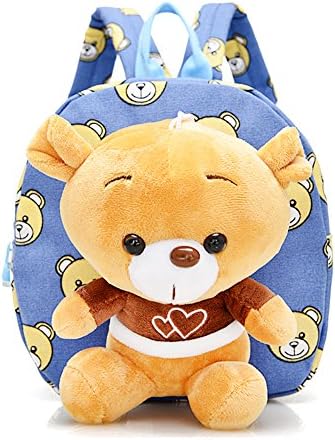 Lean In Unisex-child 3D Cartoon Bear School Bag Toddler Shoulder Bag Backpack