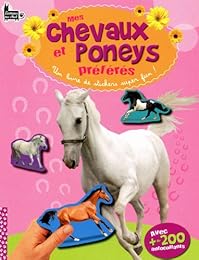 K7804/5 - Mes chevaux et poneys préférés - Un livre de stickers super fun !