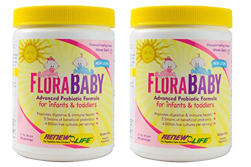 Renew Life, FloraBaby for Kids, 2.1 Ounce - set of 2