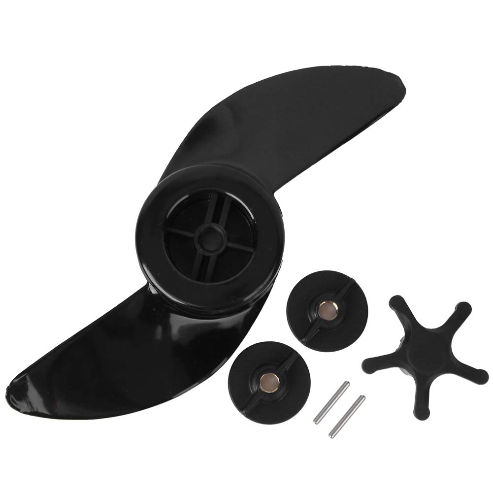 Keenso Electric Propeller Blade, QP05014B Marine Motor Boat Propellers 2-Blades T34 Electric Blade Engine Outboard boating