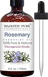 Majestic Pure Essential Oil, Rosemary, 4 Fluid Ounce