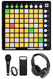 Novation LAUNCHPAD MINI MK2 MKII USB MIDI DJ Controller+Mic+Headphones