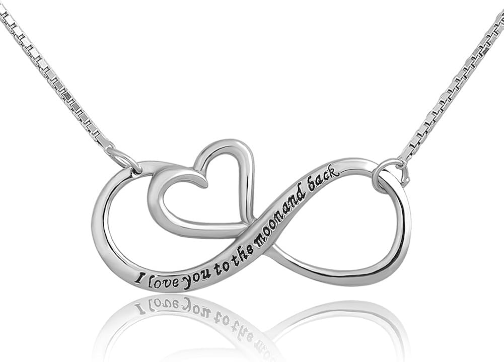 mother and daughter forever necklace