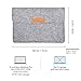 Inateck Felt Laptop Sleeve Carrying Case Bag Compatible 14 Inch Laptop/MacBook Pro 15'' 2019/2018/2017/2016 - Light Gray