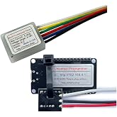 XDP Small Miniature Timer Delay Relay 0.1 Sec to 9999 Hours, 3V 12V 18V DC 5A, Power On/Off Delay, Cycling, Industrial Control &amp; Hobby